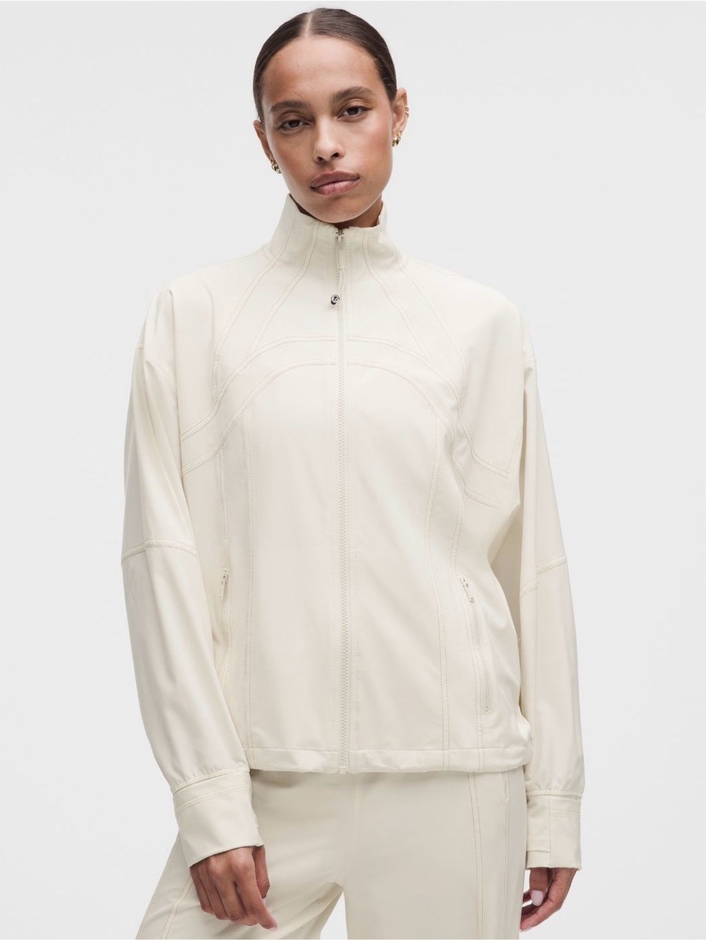 NWT lululemon define oversize jacket white swift size 6
